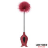 LATETOBED FEATHER TICKLER AND ROSE SHAPE PADDLE - MYSTIC SEX SHOP