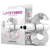 LATETOBED HORIZON VIBRATING PENIS RING WITH RABBIT CLEAR - MYSTIC SEX SHOP