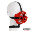 LATETOBED BDSM LINE MUZZLE WITH BREATHABLE GAG BALL - MYSTIC SEX SHOP