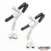 LATETOBED BDSM LINE NIPPLE CLAMPS WITH BELL - MYSTIC SEX SHOP