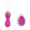 A-GUSTO VIBRATING EGG WITH REMOTE CONTROL USB PINK - MYSTIC SEX SHOP