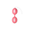 EASYTOYS WIGGLE DUO KEGEL BALL PINK AND WHITE - MYSTIC SEX SHOP
